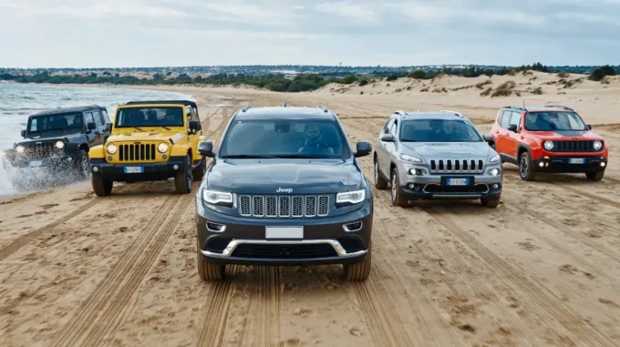 модельний ряд Jeep